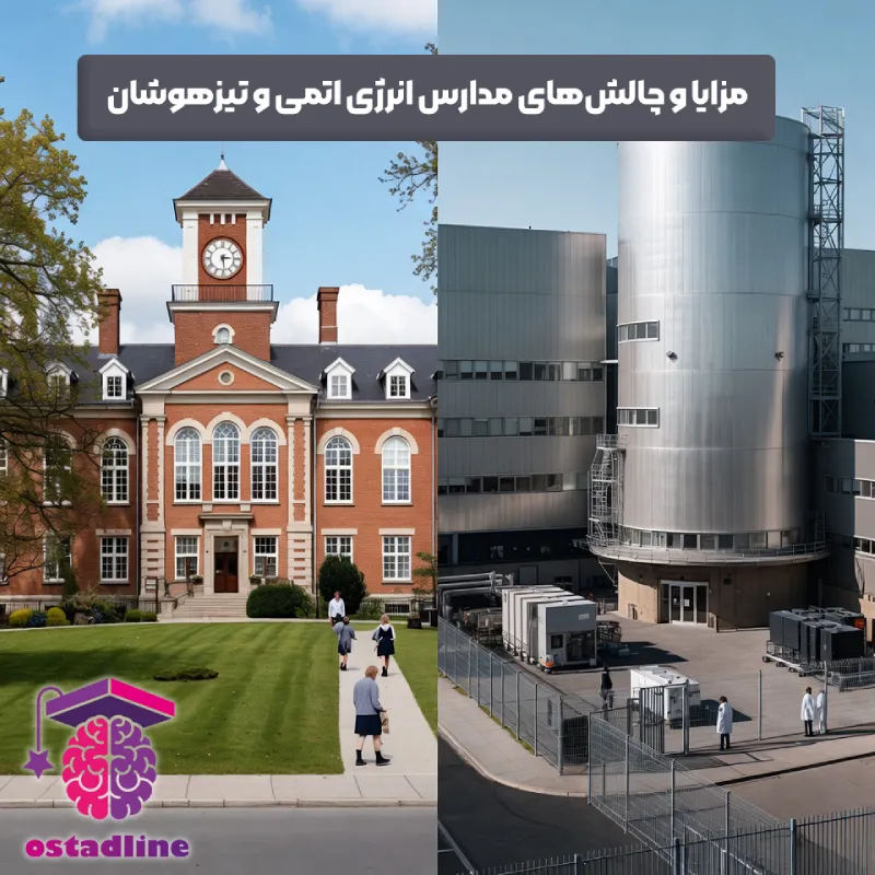 مزایا و چالش‌های مدارس تیزهوشان و انرژی اتمی | استادلاین