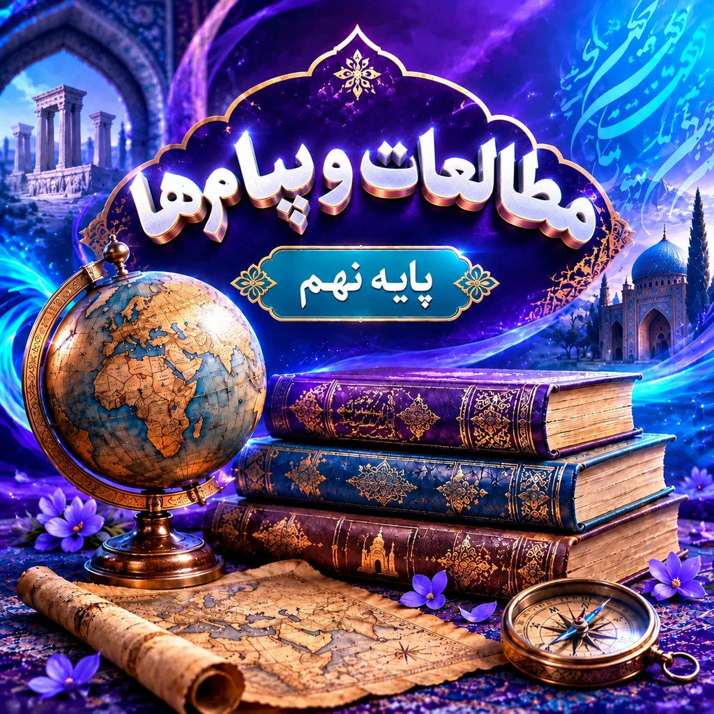 کلاس مطالعات و پیام ها تیزهوشان نهم