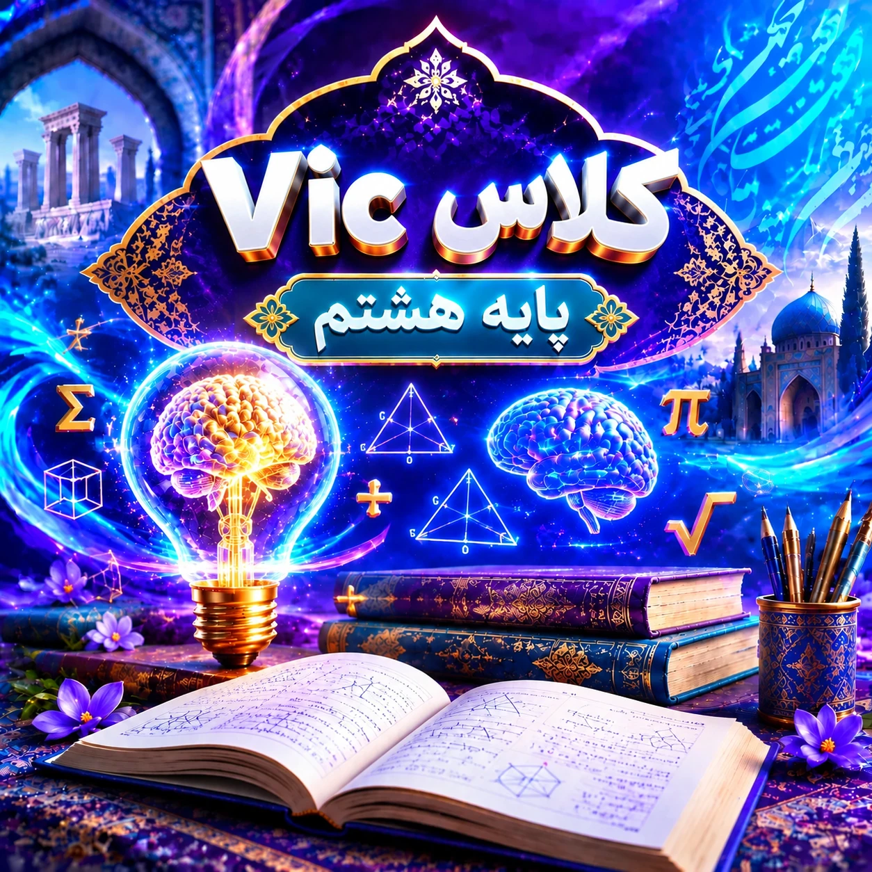 کلاس Vic تیزهوشان هشتم ترم پاییز ۱۴۰۵ (آنلاین)