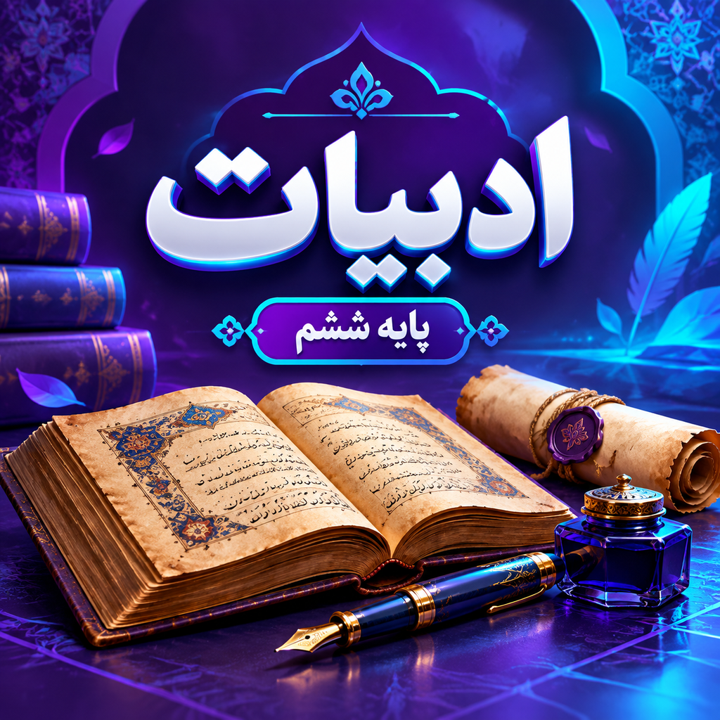 کلاس ادبیات تیزهوشان ششم